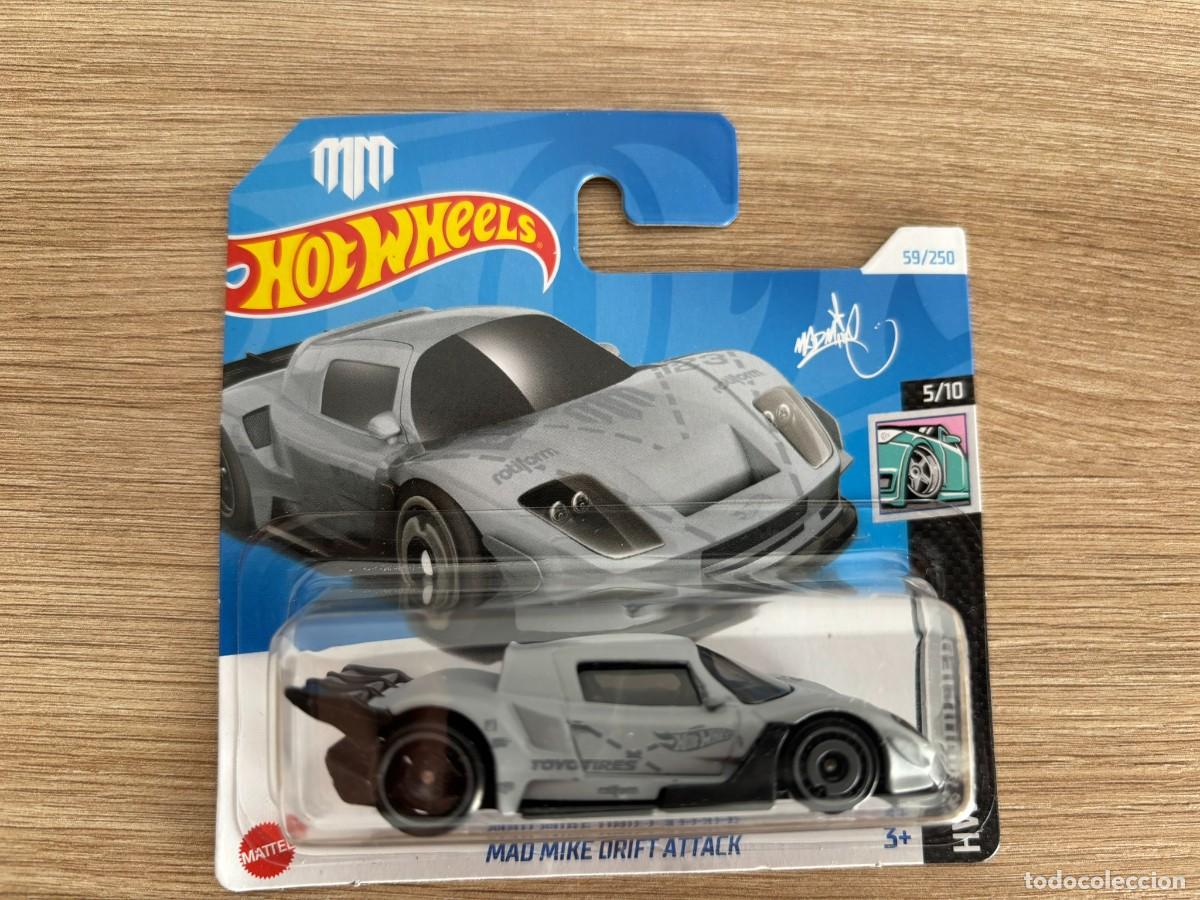 Coches a escala Hot Wheels: Mad mike drift attack hot wheels - Foto 1
