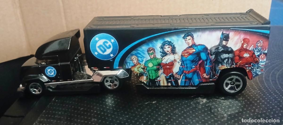 Coches a escala Hot Wheels: Hot wheels Hyper Hauler Truck DC COMICS - Foto 1
