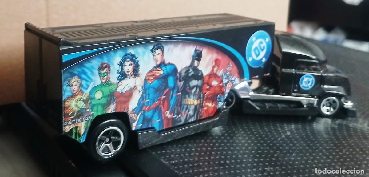 Coches a escala Hot Wheels: Hot wheels Hyper Hauler Truck DC COMICS - Foto 6
