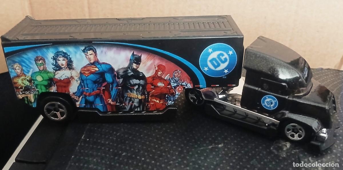 Coches a escala Hot Wheels: Hot wheels Hyper Hauler Truck DC COMICS - Foto 7