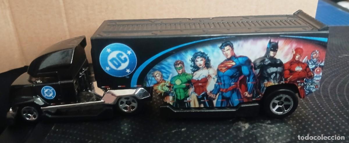 Coches a escala Hot Wheels: Hot wheels Hyper Hauler Truck DC COMICS - Foto 8