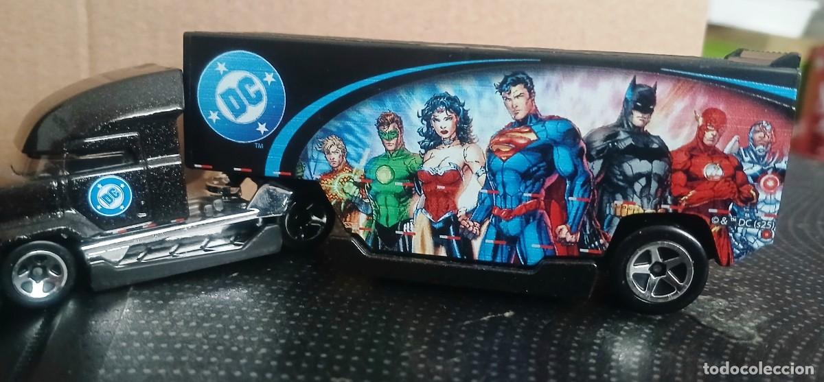 Coches a escala Hot Wheels: Hot wheels Hyper Hauler Truck DC COMICS - Foto 12