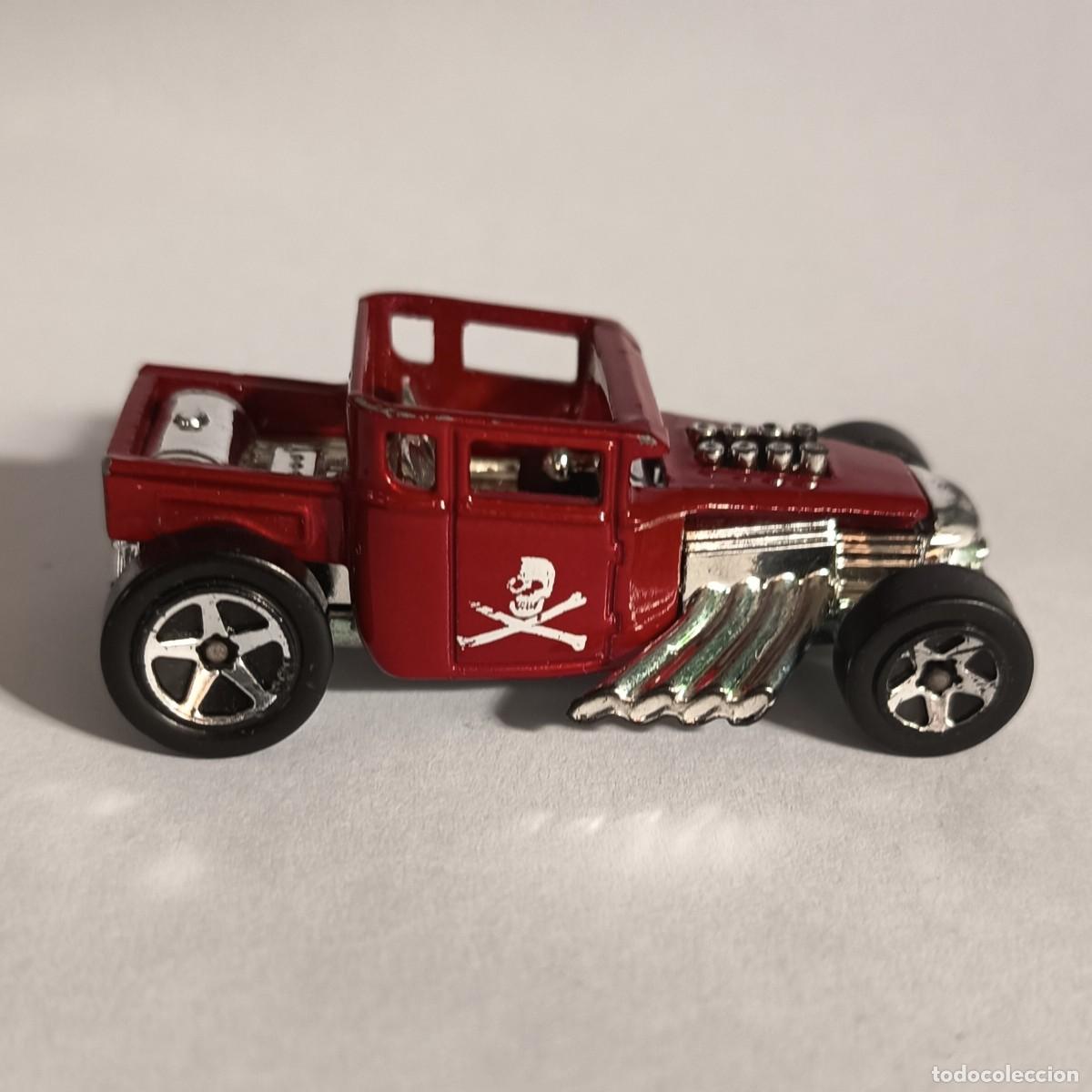 Coches a escala Hot Wheels: Hot Wheels Bone Shaker rojo - Foto 2