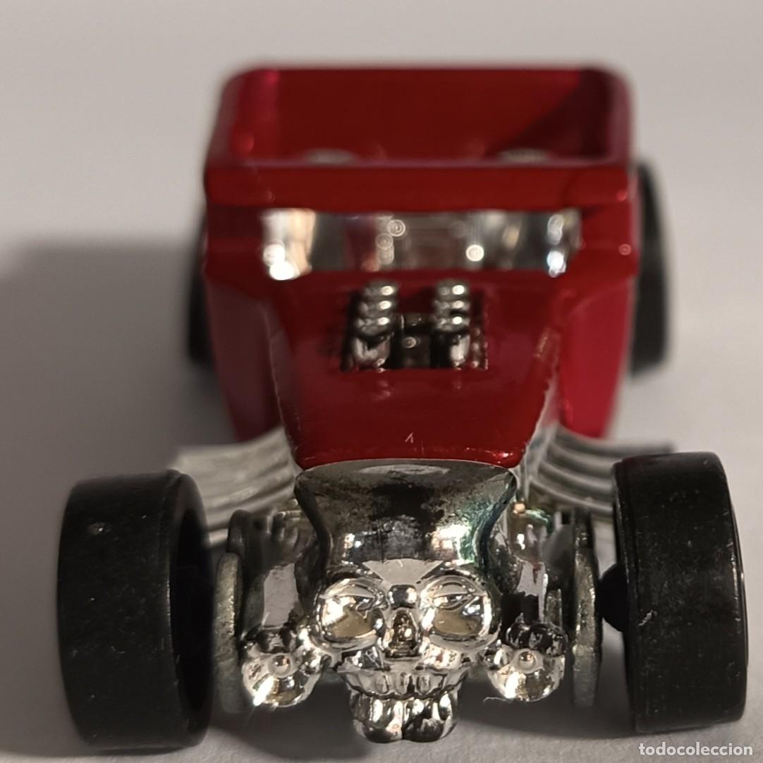 Coches a escala Hot Wheels: Hot Wheels Bone Shaker rojo - Foto 3