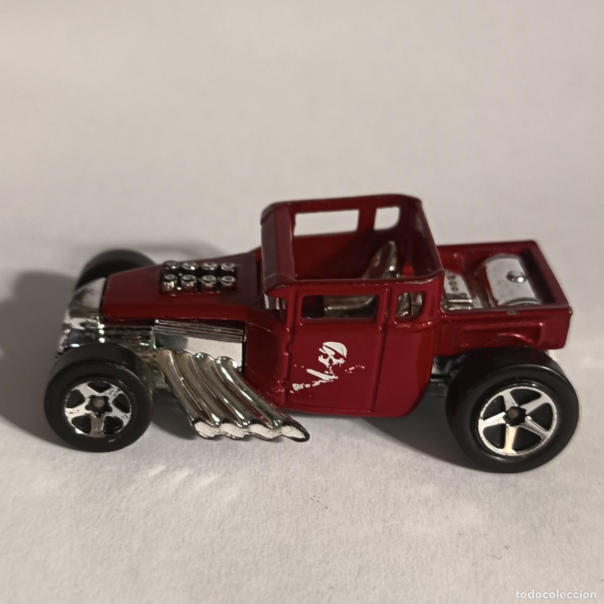 Coches a escala Hot Wheels: Hot Wheels Bone Shaker rojo - Foto 4