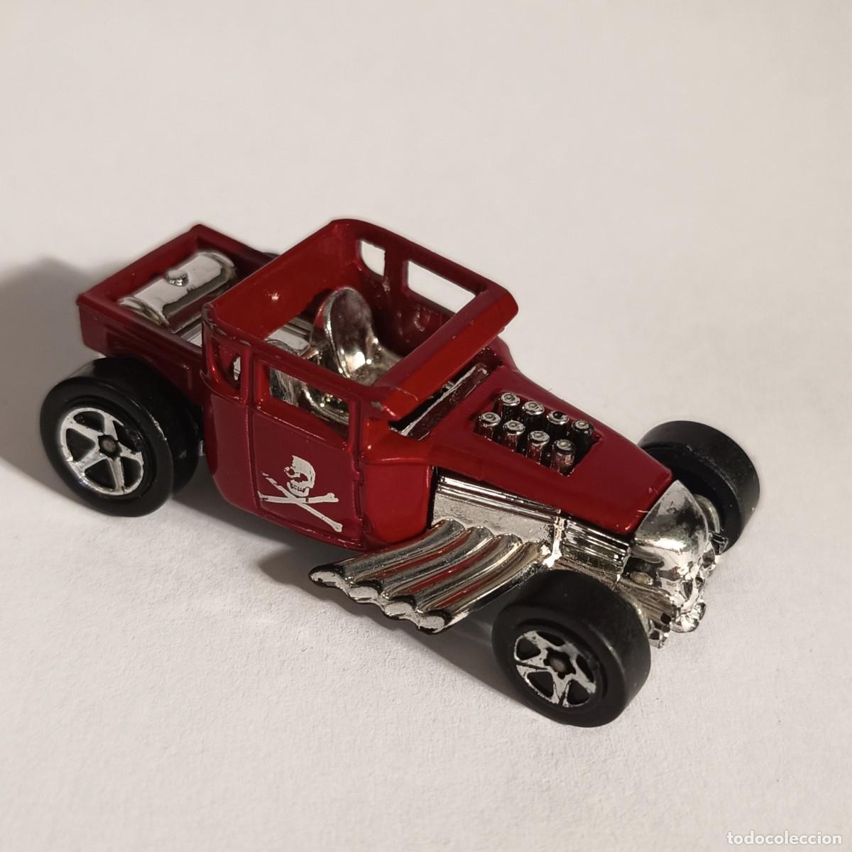 Coches a escala Hot Wheels: Hot Wheels Bone Shaker rojo - Foto 1