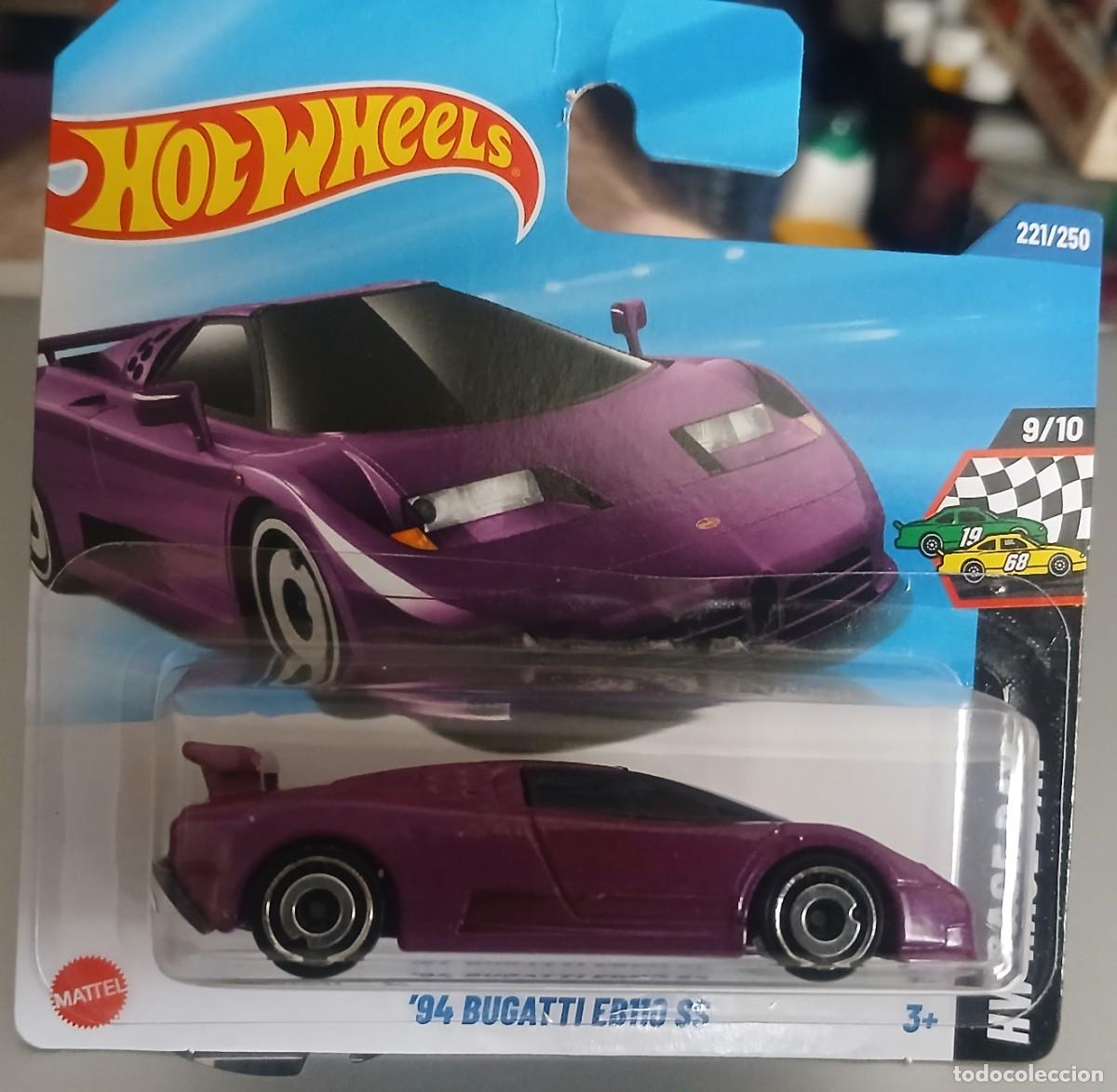 Coches a escala Hot Wheels: Hot wheels Bugatti EB 110 SS 1994 - Foto 2