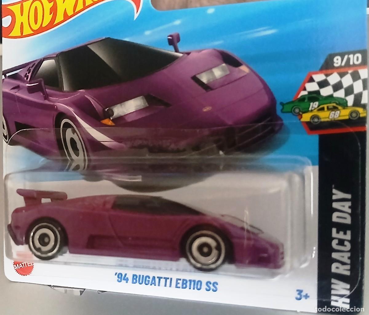 Coches a escala Hot Wheels: Hot wheels Bugatti EB 110 SS 1994 - Foto 4