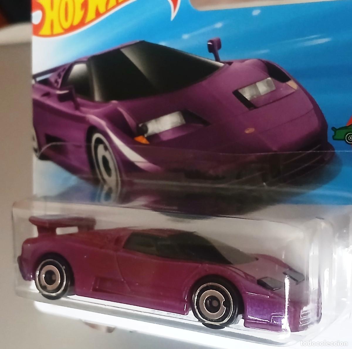 Coches a escala Hot Wheels: Hot wheels Bugatti EB 110 SS 1994 - Foto 5