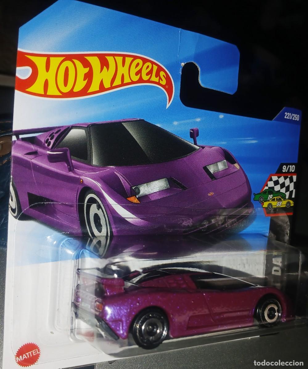 Coches a escala Hot Wheels: Hot wheels Bugatti EB 110 SS 1994 - Foto 6