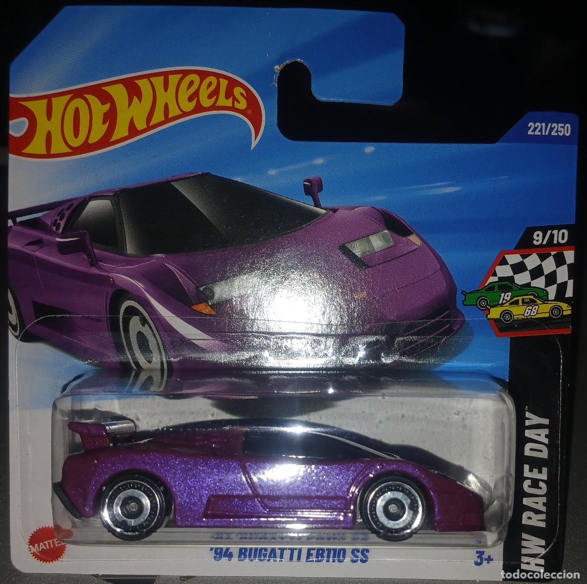 Coches a escala Hot Wheels: Hot wheels Bugatti EB 110 SS 1994 - Foto 7