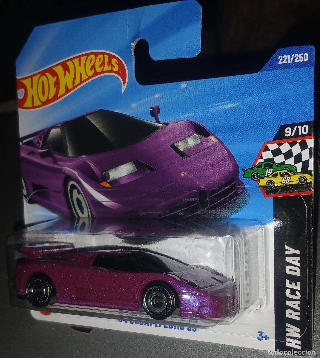 Coches a escala Hot Wheels: Hot wheels Bugatti EB 110 SS 1994 - Foto 8