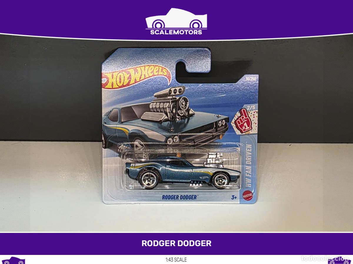 Coches a escala Hot Wheels: 1:64 Hotwheels Rodger Dodger - Foto 1