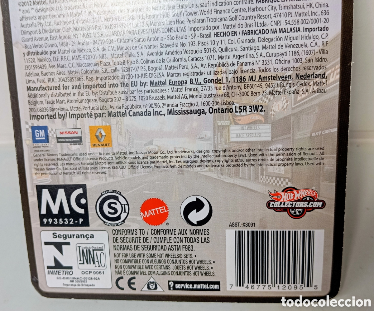 Coches a escala Hot Wheels: CORVETTE 55 - HOT WHEELS BULEVARD 2012- # wv - Foto 7