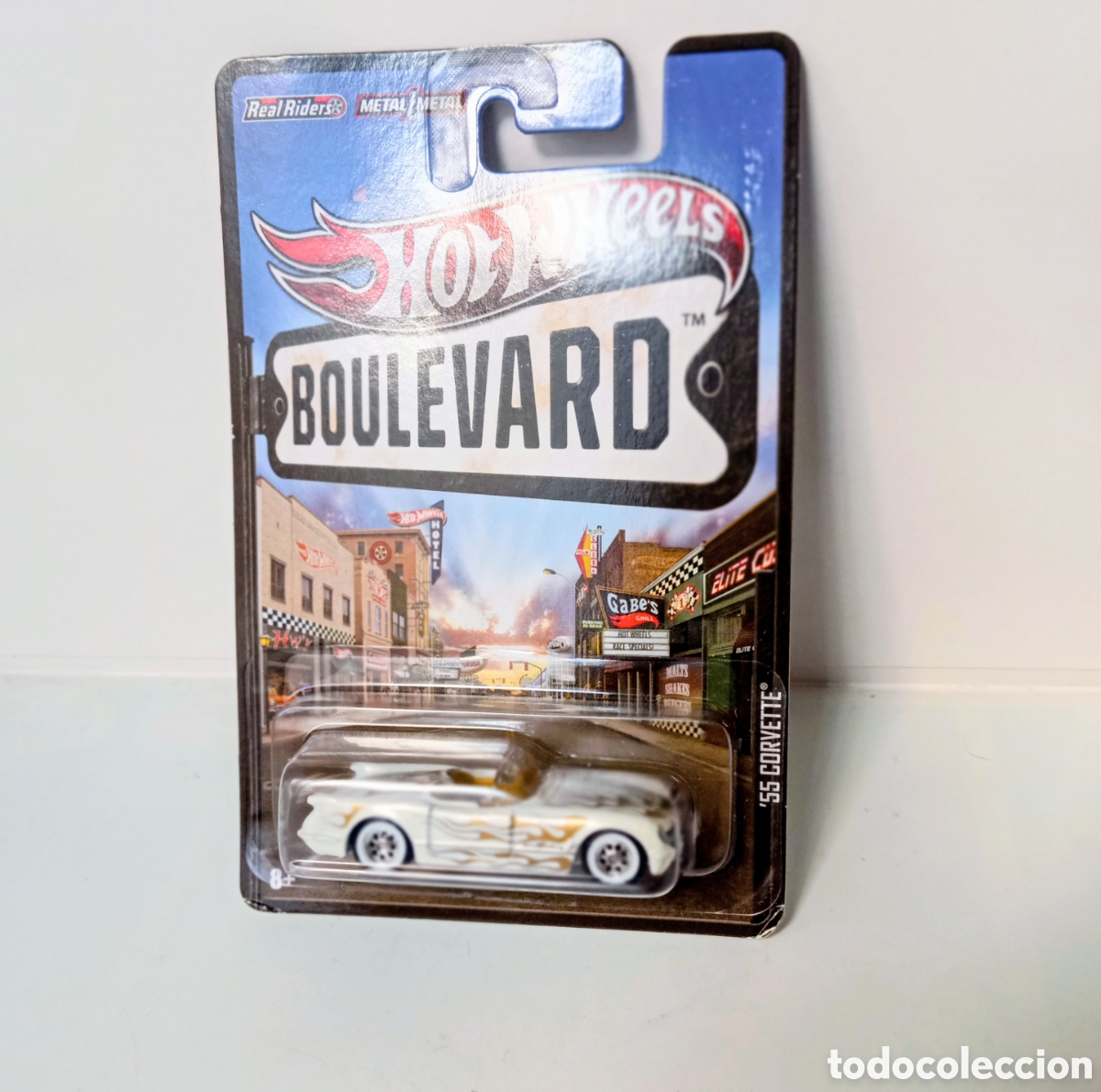 Coches a escala Hot Wheels: CORVETTE 55 - HOT WHEELS BULEVARD 2012- # wv - Foto 1