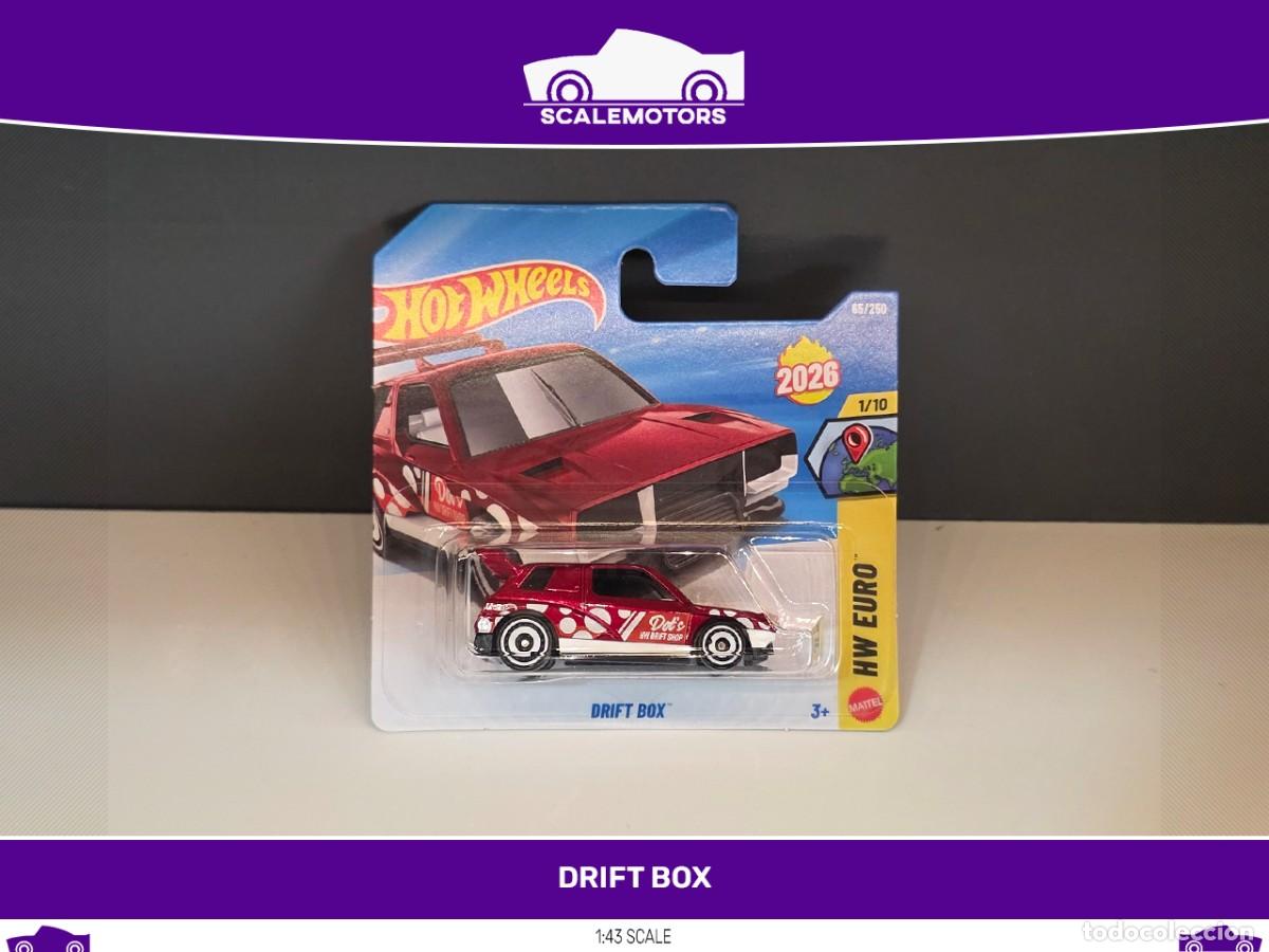 Coches a escala Hot Wheels: 1:64 Hotwheels Drift Box - Foto 1