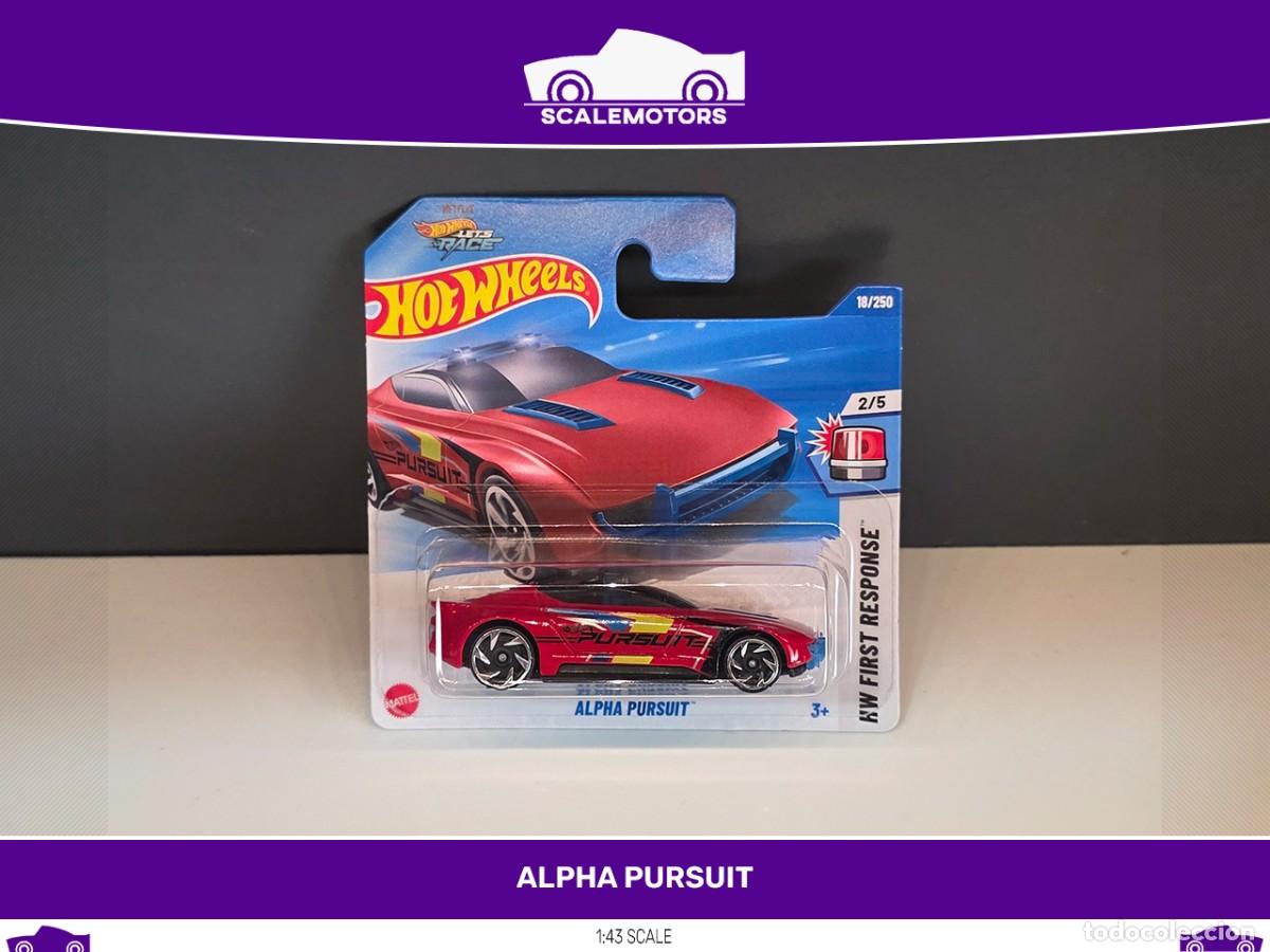 Coches a escala Hot Wheels: 1:64 Hotwheels Alpha Pursuit - Foto 1