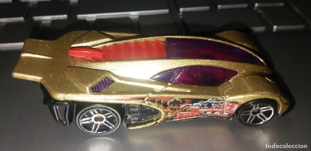 Coches a escala Hot Wheels: Hot Wheels 2001 Side Draft RR 625 Cyborg - Foto 2
