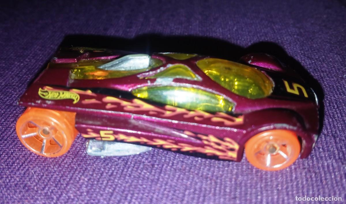 Coches a escala Hot Wheels: Hot Wheels 2012 Sling Shot 2/5 thrill racers &ndash; volcano - Foto 4
