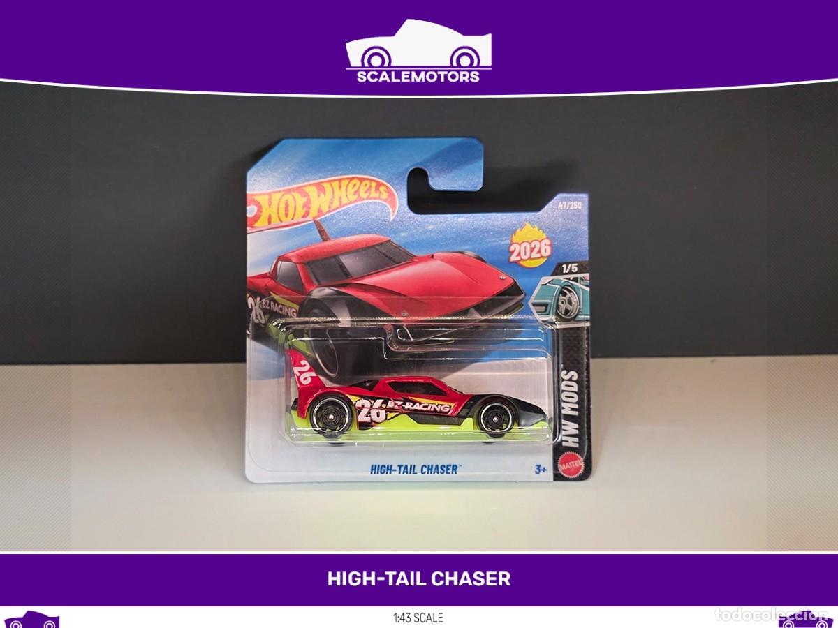 Coches a escala Hot Wheels: 1:64 Hotwheels High-Tail Chaser - Foto 1