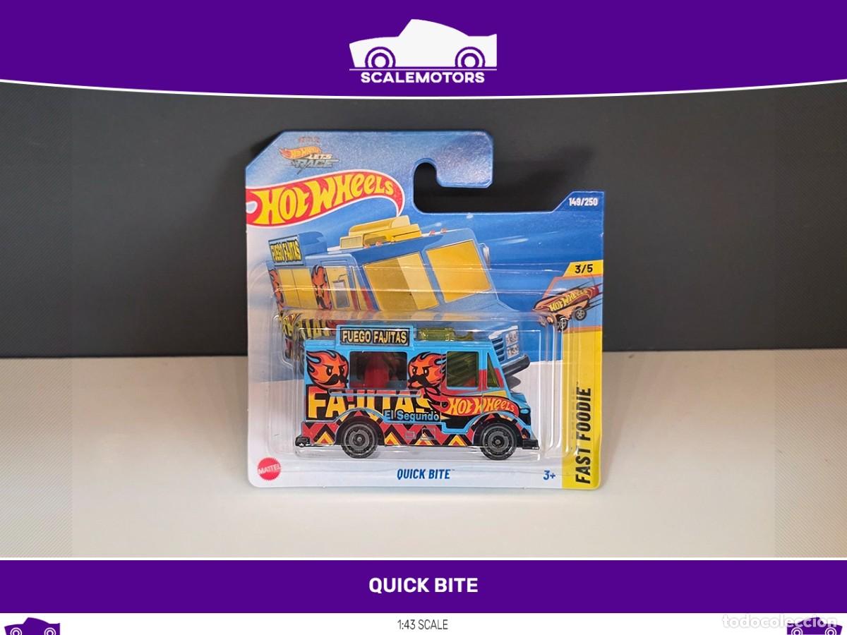 Coches a escala Hot Wheels: 1:64 Hotwheels Quick Bite - Foto 1