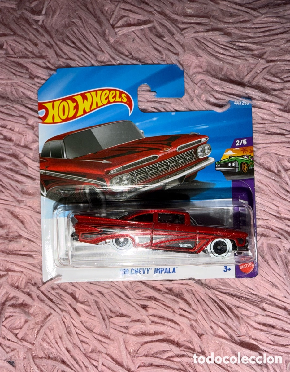 Coches a escala Hot Wheels: HOTWHEELS &lsquo;59 CHEVY IMPALA - Foto 1