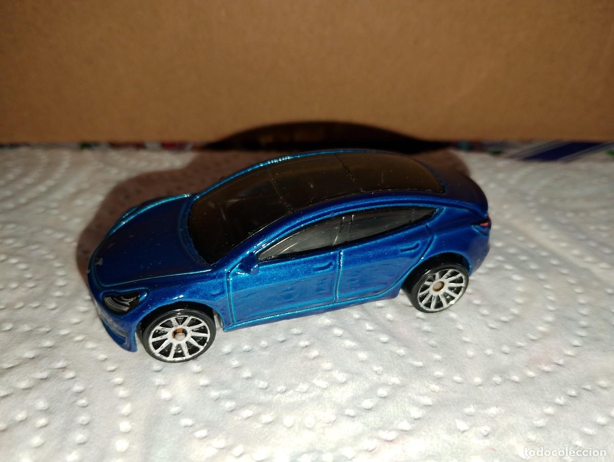Coches a escala Hot Wheels: Hot wheels Tesla model 3 - Foto 1