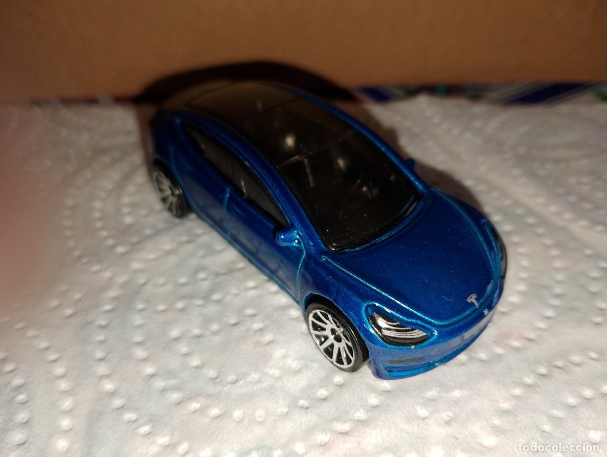 Coches a escala Hot Wheels: Hot wheels Tesla model 3 - Foto 4