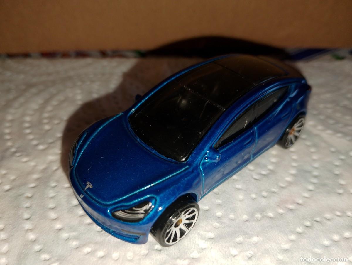 Coches a escala Hot Wheels: Hot wheels Tesla model 3 - Foto 6
