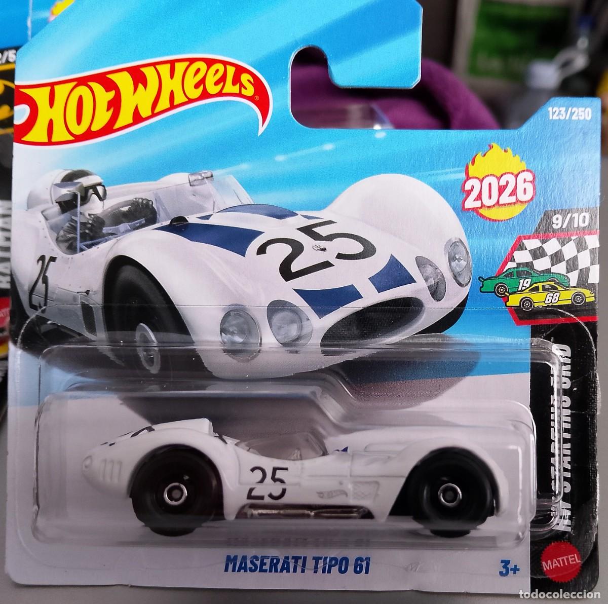 Coches a escala Hot Wheels: Hot wheels 2026 Maseratti tipo 61
