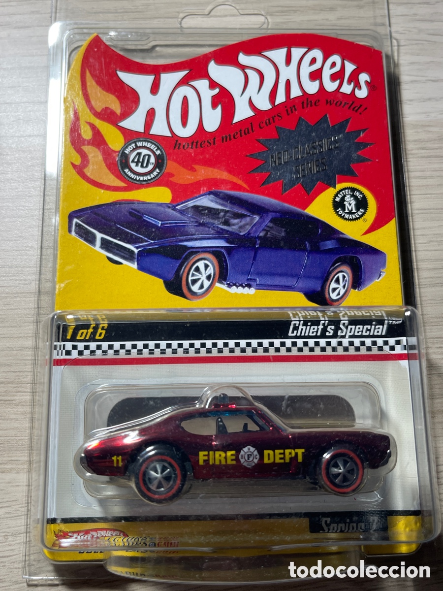 Coches a escala Hot Wheels: Hot Wheels Neo Classics Chief&rsquo;s Special
