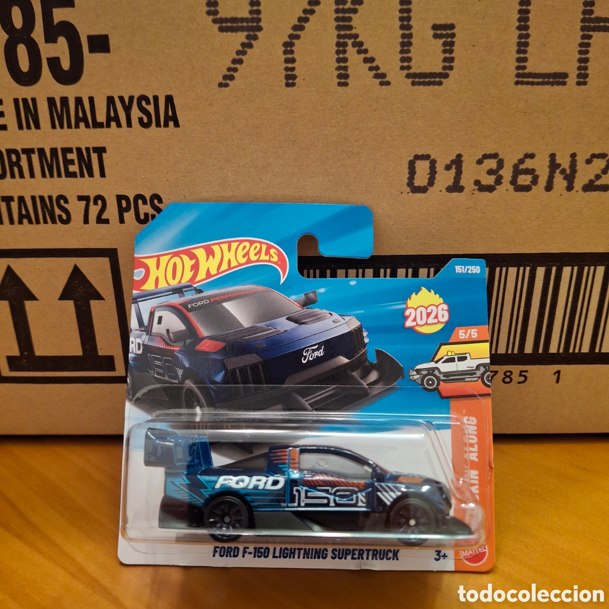 Coches a escala Hot Wheels: HOT WHEELS 2026 151/250 - FORD F-150 LIGHTNING SUPERTRUCK - NUEVO EN BLISTER - ESCALA 1/64