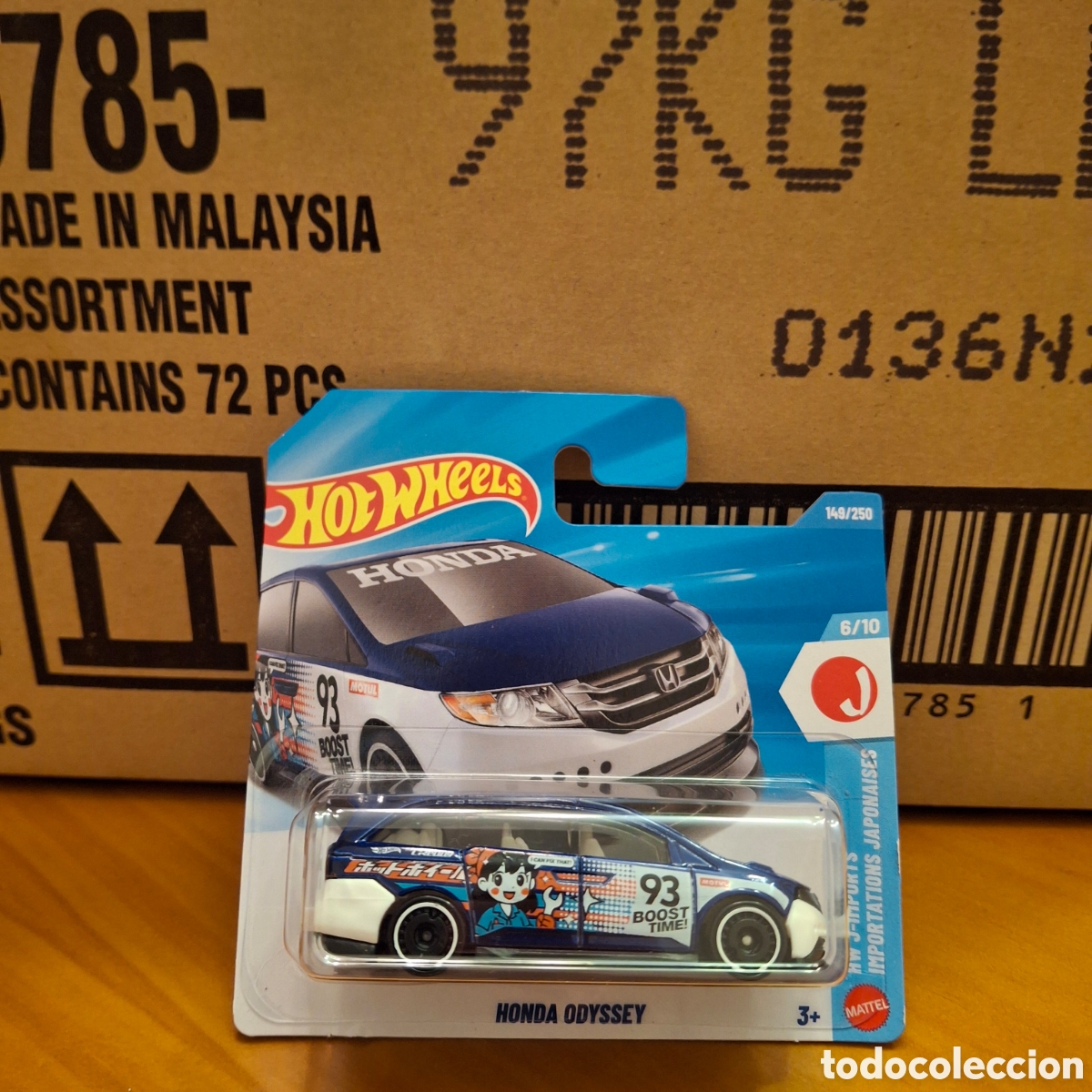 Coches a escala Hot Wheels: HOT WHEELS 2026 149/250 - HONDA ODYSSEY - NUEVO EN BLISTER - ESCALA 1/64