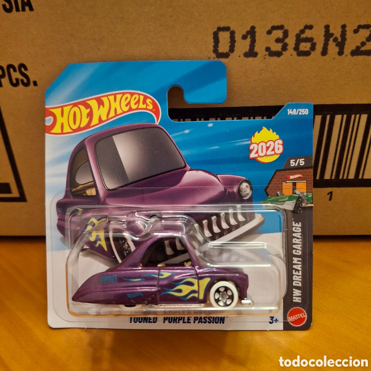 Coches a escala Hot Wheels: HOT WHEELS 2026 5/250 - PASS&acute;N GO 90 A&Ntilde;OS MONOPOLY - NUEVO EN BLISTER - ESCALA 1/64