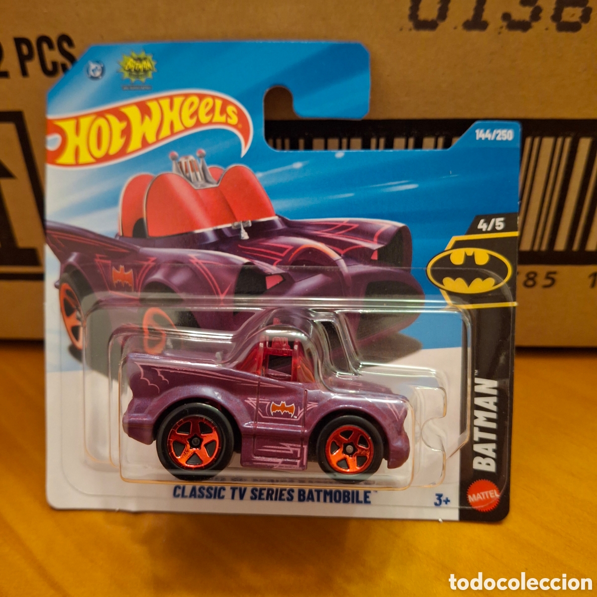 Coches a escala Hot Wheels: HOT WHEELS 2026 144/250 - BATMAN CLASSIC TV SERIES BATMOBILE - NUEVO EN BLISTER - ESCALA 1/64