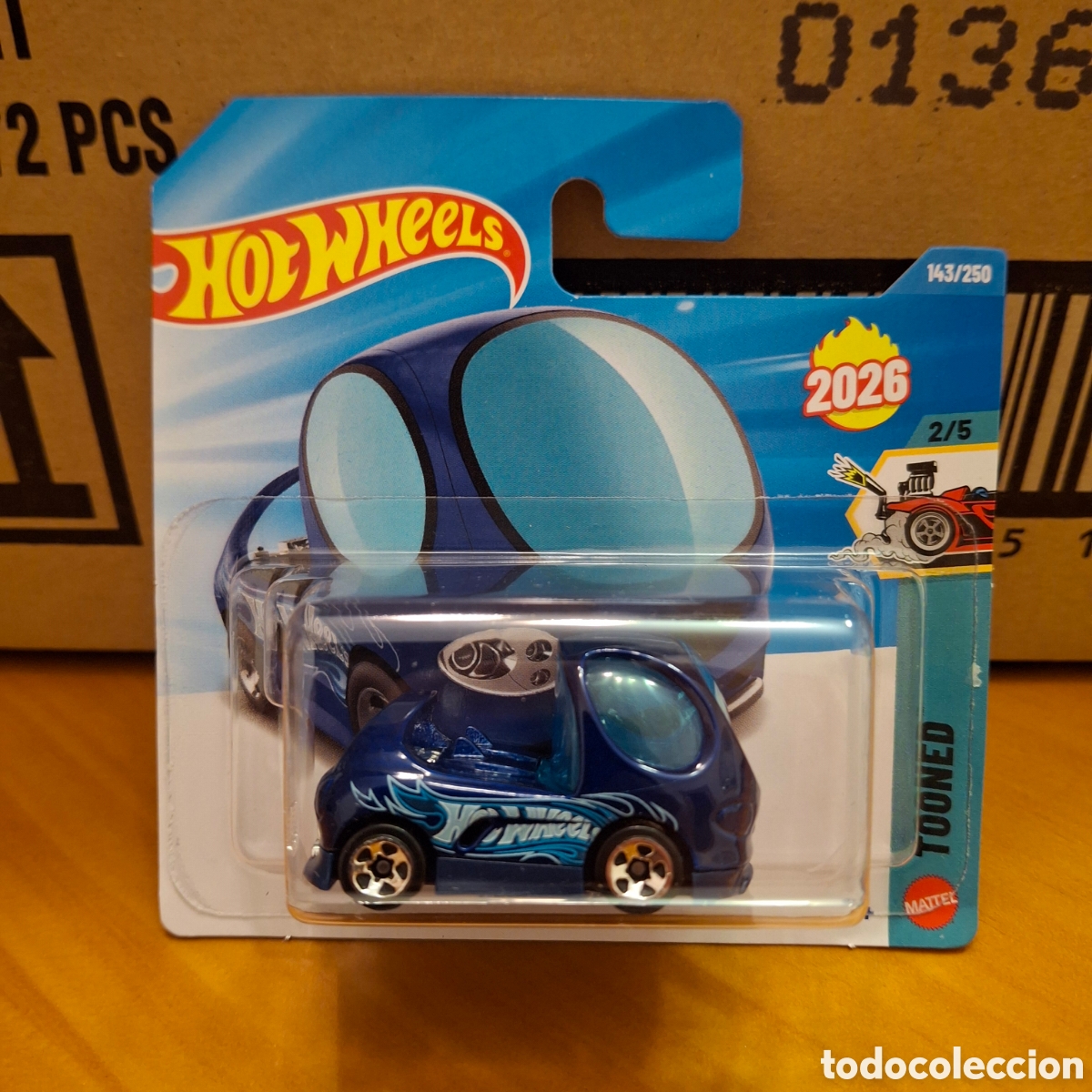 Coches a escala Hot Wheels: HOT WHEELS 2026 143/250 - DEORA TOO'ND TOONED - NUEVO EN BLISTER - ESCALA 1/64
