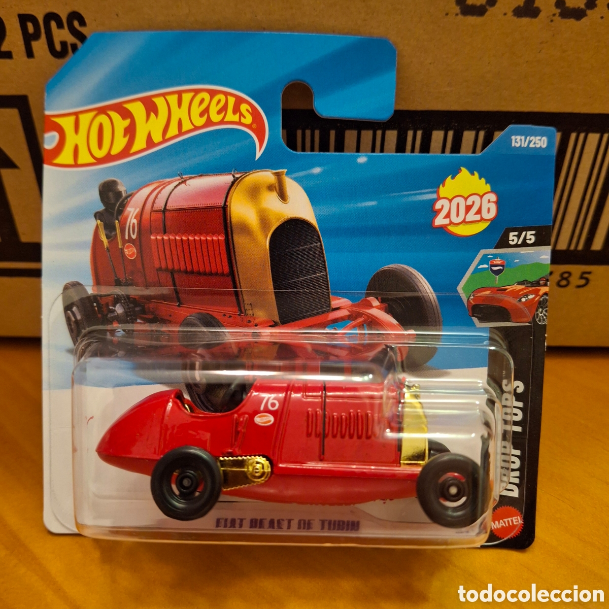 Coches a escala Hot Wheels: HOT WHEELS 2026 131/250 - FIAT BEAST OF TURIN - NUEVO EN BLISTER - ESCALA 1/64