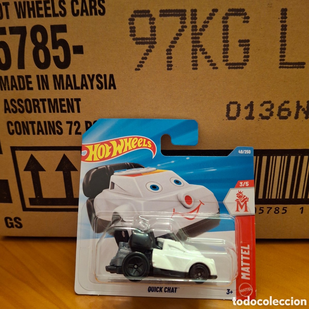 Coches a escala Hot Wheels: HOT WHEELS 2026 5/250 - PASS&acute;N GO 90 A&Ntilde;OS MONOPOLY - NUEVO EN BLISTER - ESCALA 1/64