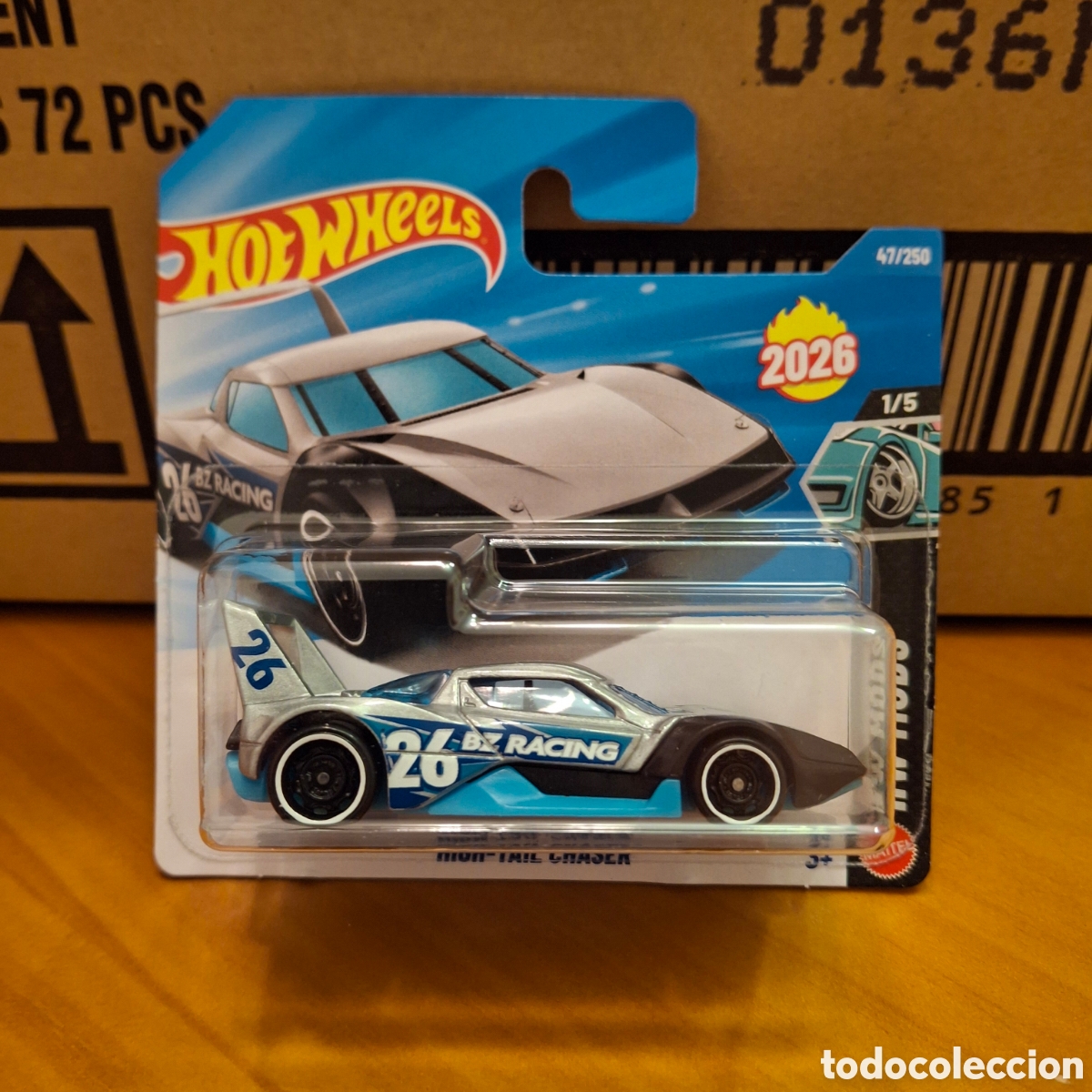 Coches a escala Hot Wheels: HOT WHEELS 2026 47/250 - HIGH-TAIL CHASER - NUEVO EN BLISTER - ESCALA 1/64