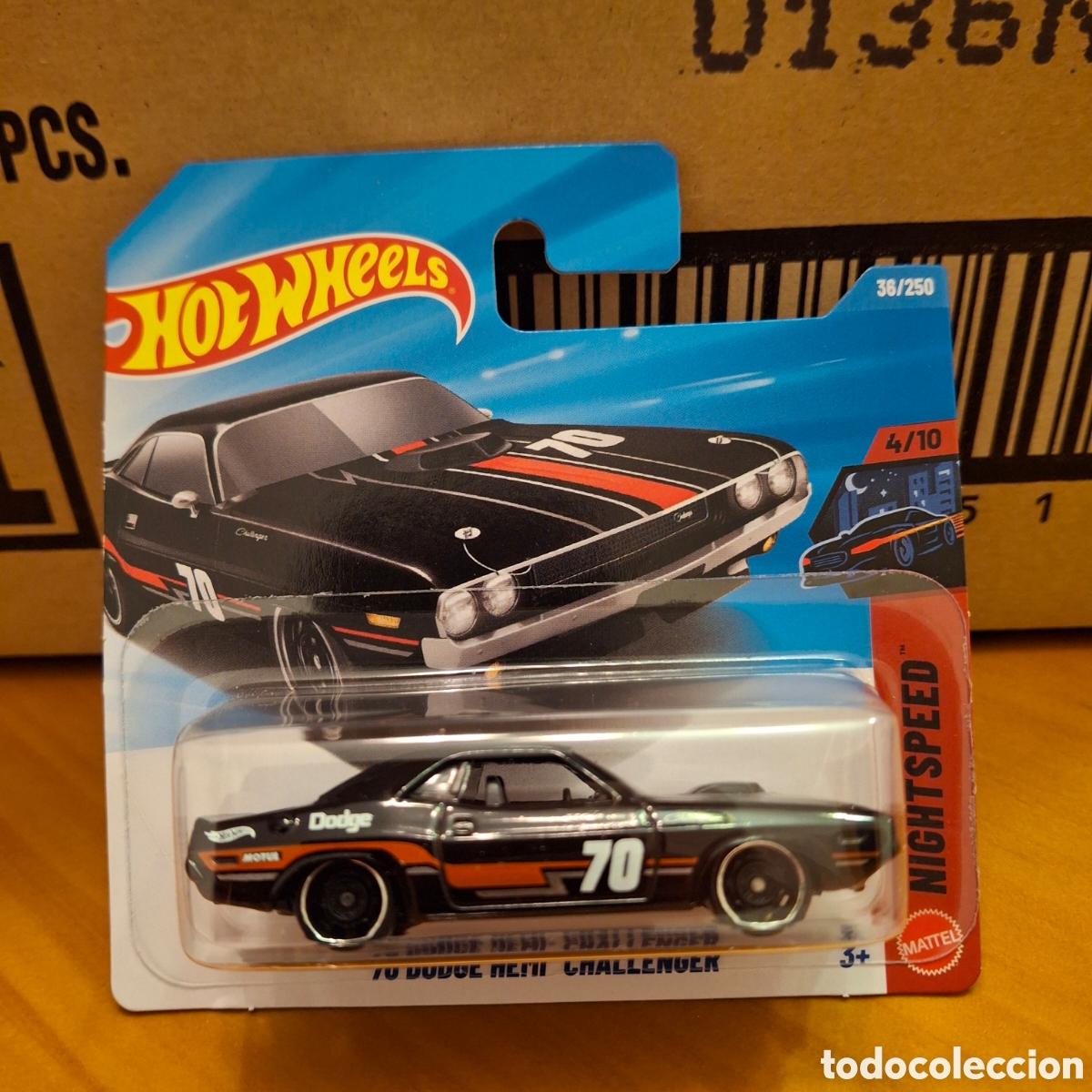 Coches a escala Hot Wheels: HOT WHEELS 2026 36/250 - '70 DODGE HEMI CHALLENGER - NUEVO EN BLISTER - ESCALA 1/64