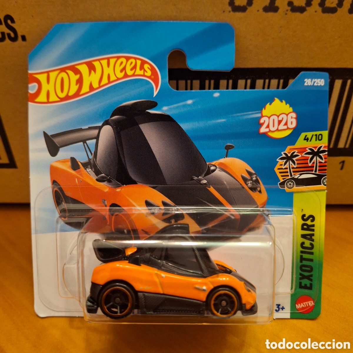 Coches a escala Hot Wheels: HOT WHEELS 2026 26/250 - PAGANI ZONDA CINQUE - NUEVO EN BLISTER - ESCALA 1/64