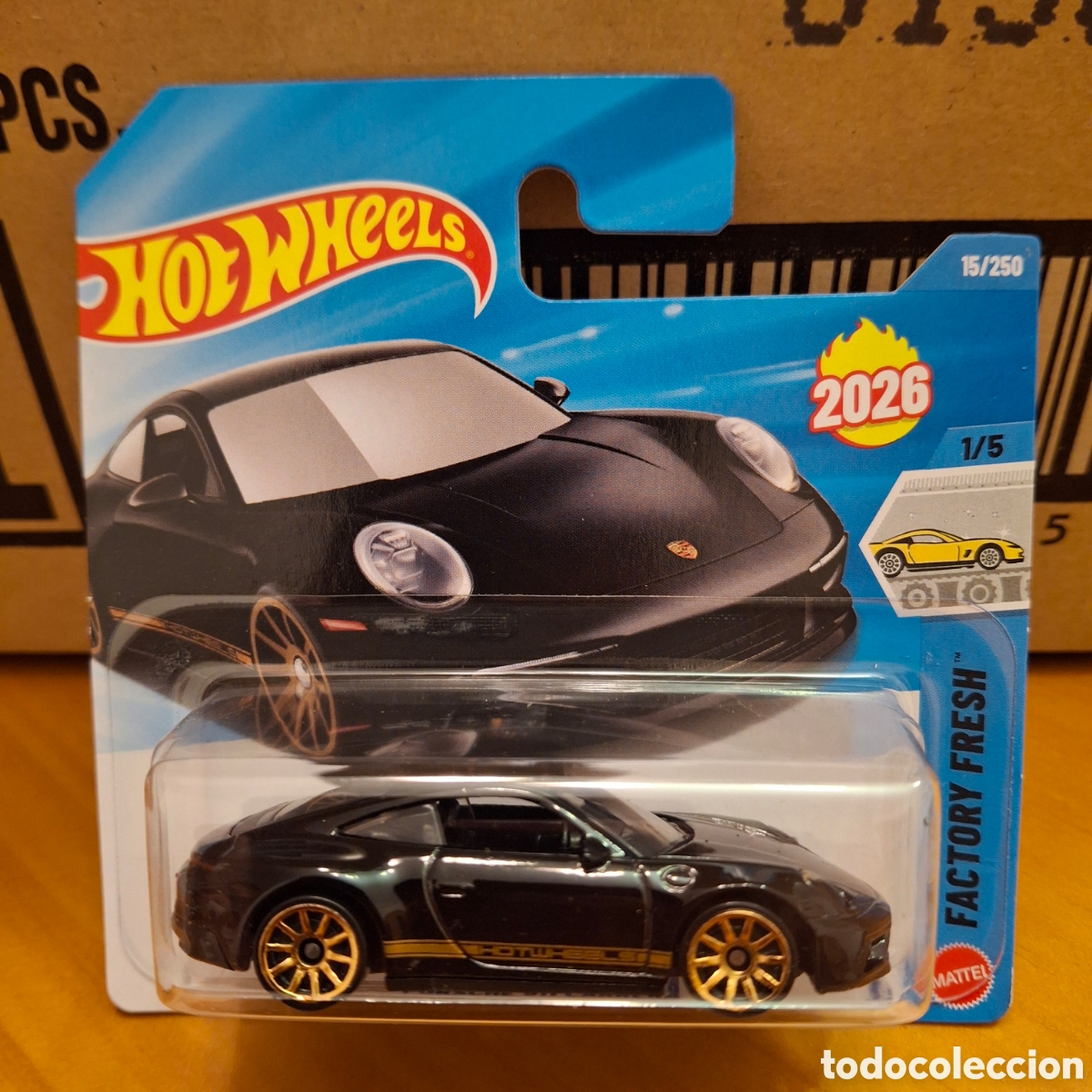 Coches a escala Hot Wheels: HOT WHEELS 2026 15/250 - PORSCHE 911 CARRERA T - NUEVO EN BLISTER - ESCALA 1/64