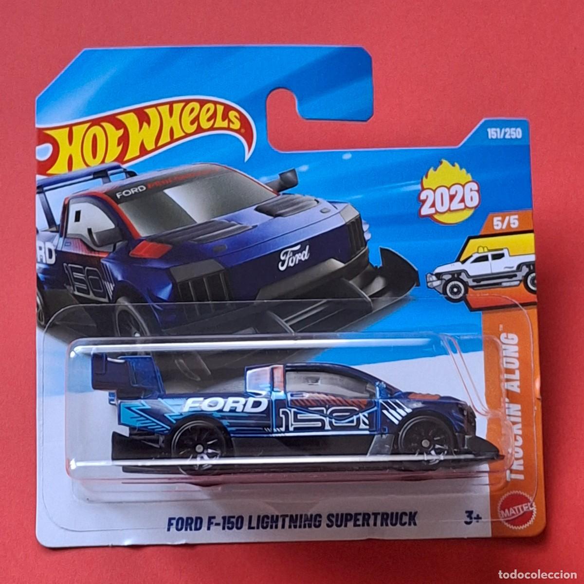 Carros em escala Hot Wheels: HOT WHEELS 2026 151/250 - FORD F-150 LIGHTNING SUPERTRUCK - NUEVO EN BLISTER - ESCALA 1/64
