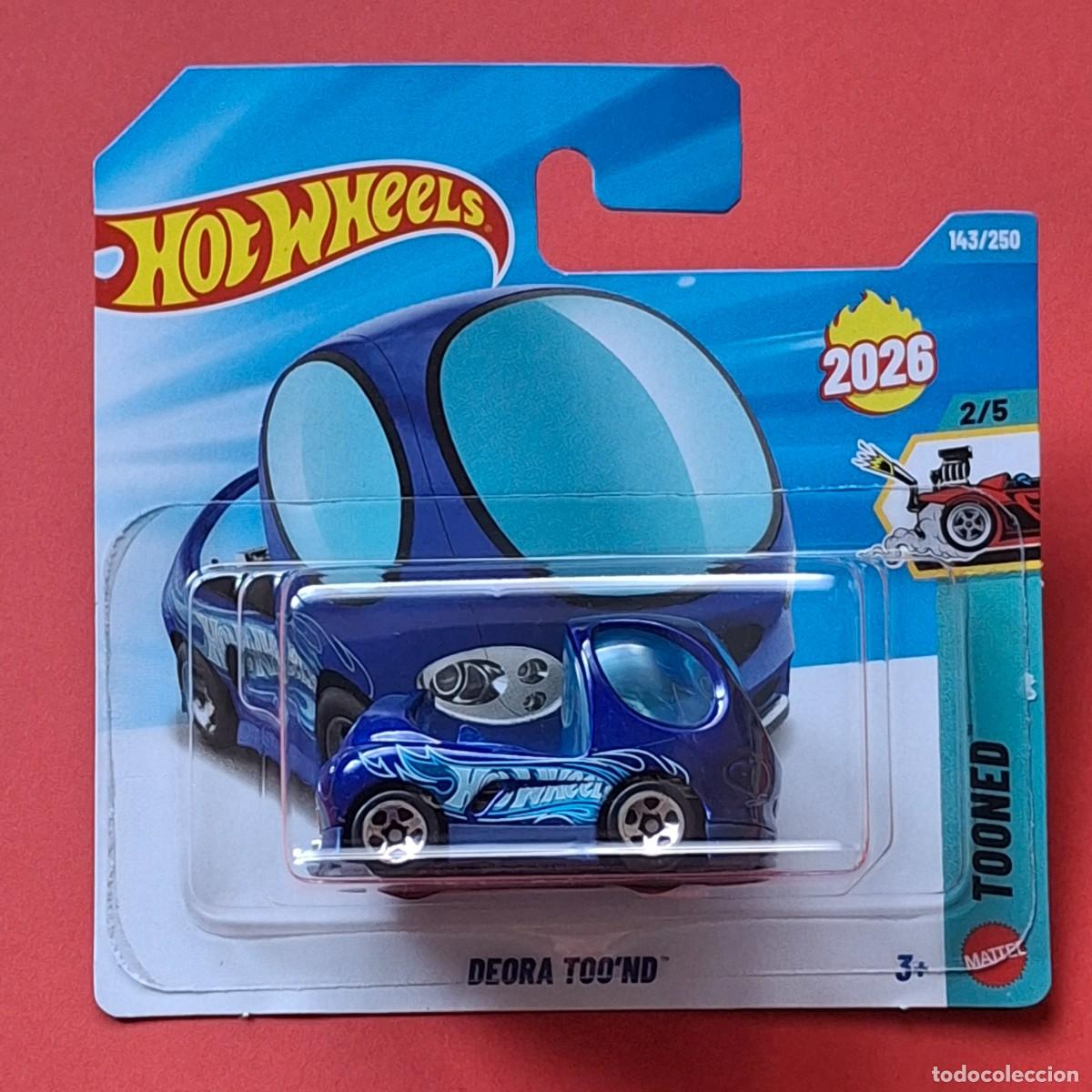 Model cars Hot Wheels: HOT WHEELS 2026 143/250 - DEORA TOO'ND TOONED - NUEVO EN BLISTER - ESCALA 1/64