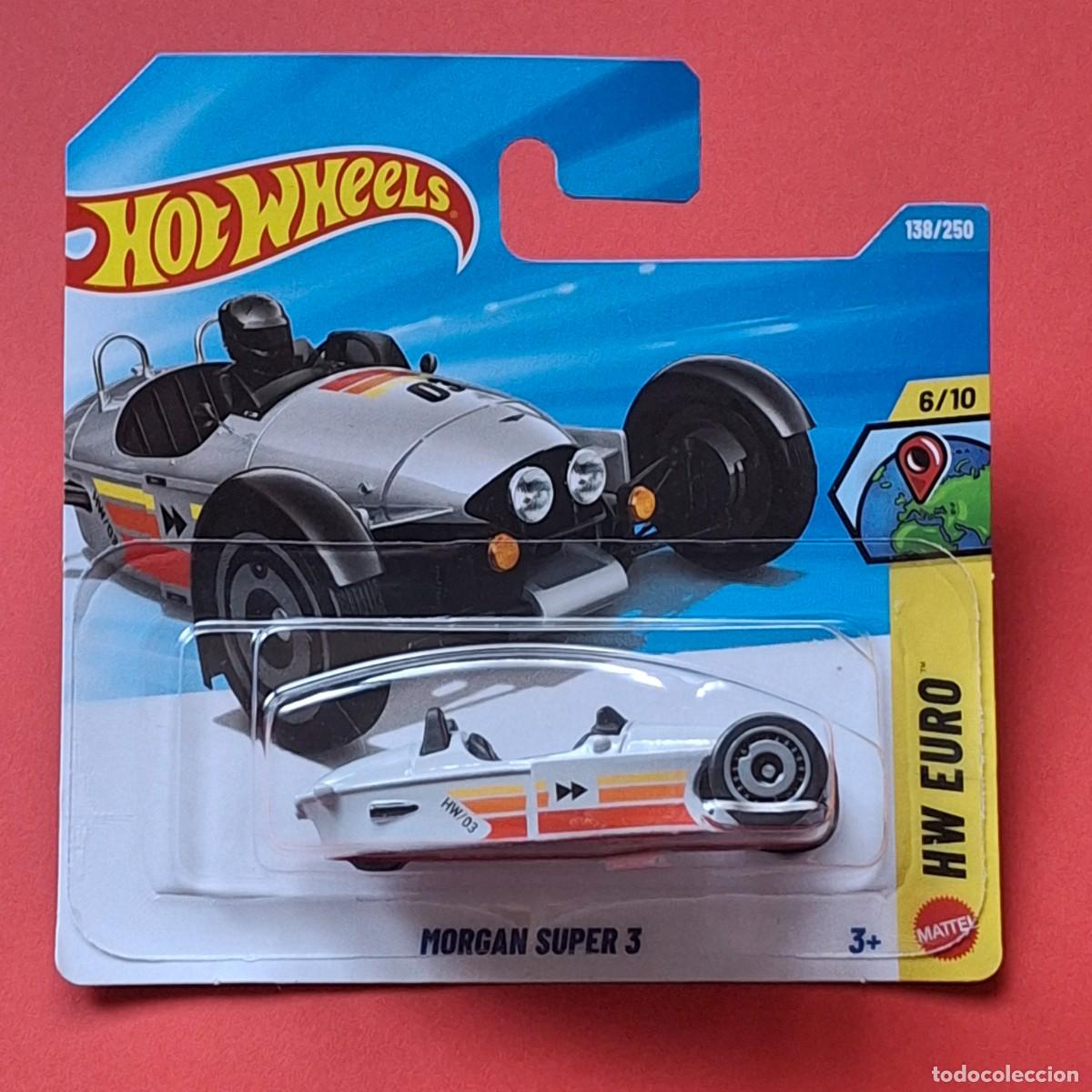 Model cars Hot Wheels: HOT WHEELS 2026 138/250 - MORGAN SUPER 3 - NUEVO EN BLISTER - ESCALA 1/64