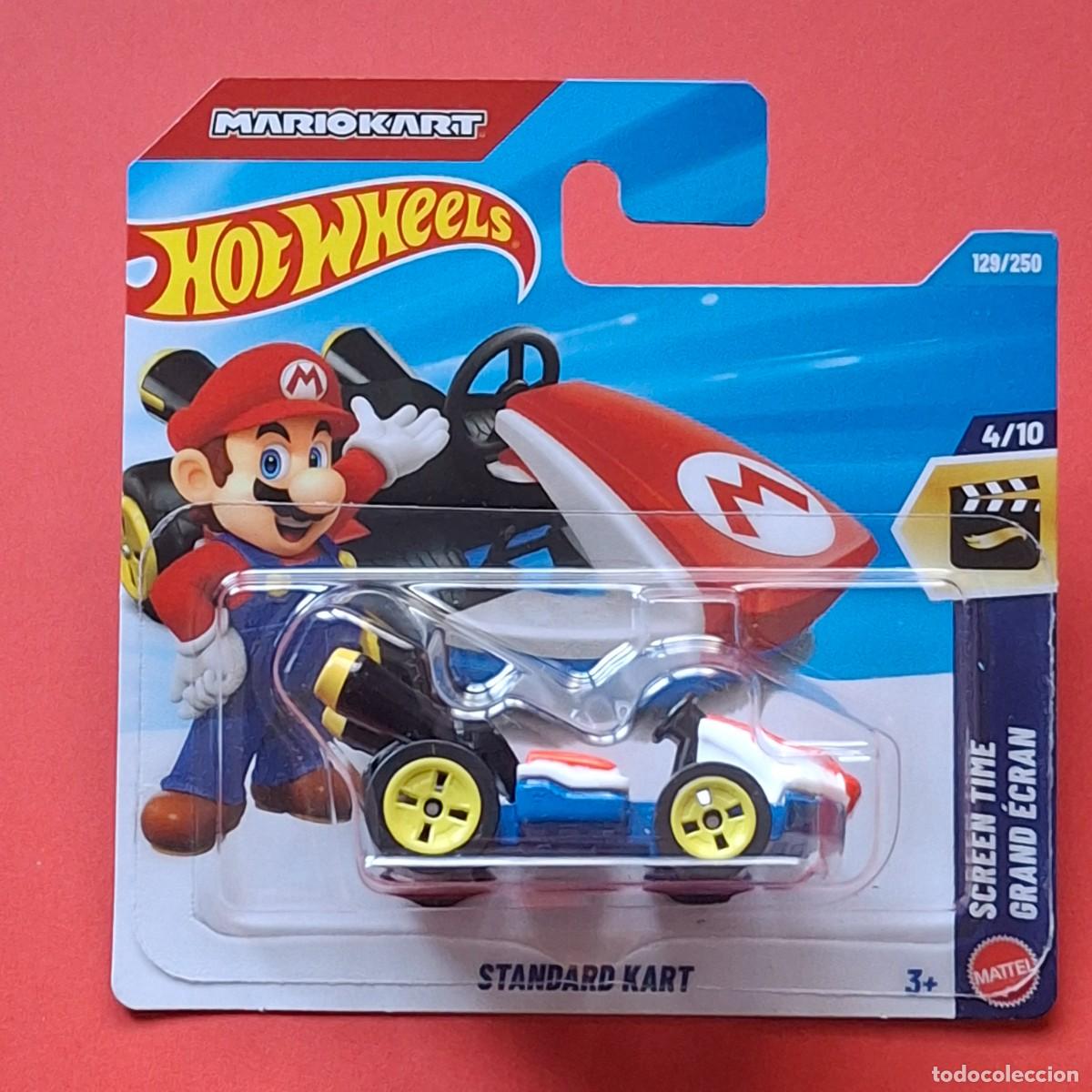 Carros em escala Hot Wheels: HOT WHEELS 2026 129/250 - STANDARD KART MARIOKART SUPER MARIO BROS - NUEVO EN BLISTER - ESCALA 1/64