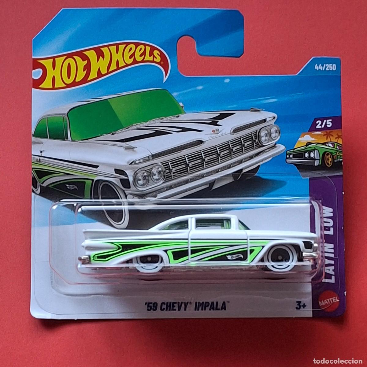 Carros em escala Hot Wheels: HOT WHEELS 2026 44/250 - '59 CHEVY IMPALA - NUEVO EN BLISTER - ESCALA 1/64