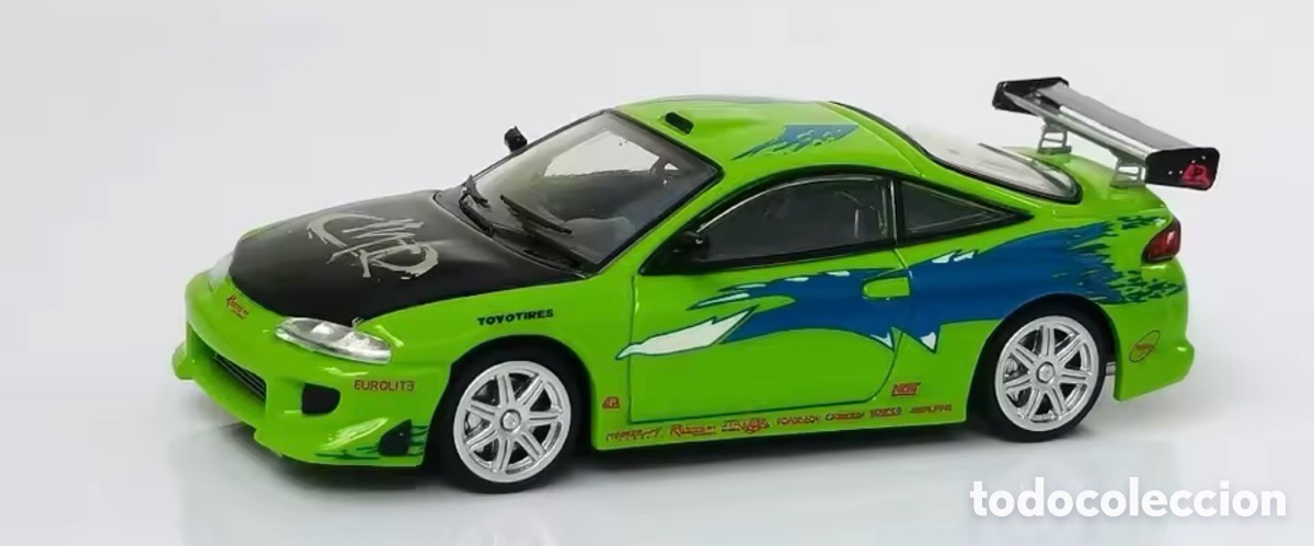 Coches a escala Hot Wheels: Mitsubishi Eclipse Brian O'Conner Fast Furious