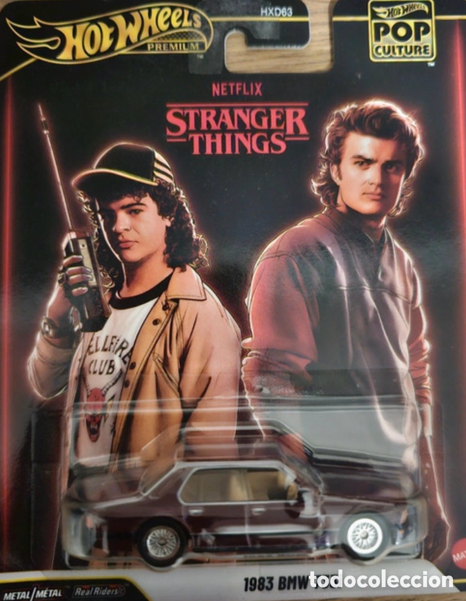Coches a escala Hot Wheels: Hot Wheels Stranger Things 1983 BMW 733i