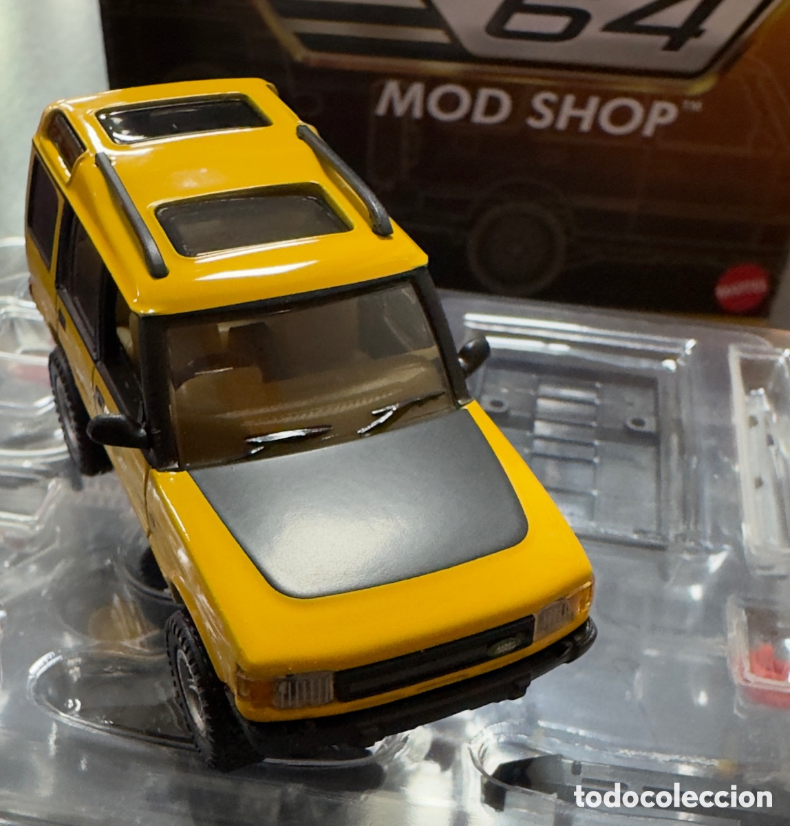Coches a escala Hot Wheels: Land Rover discovery &lsquo;94 convertible